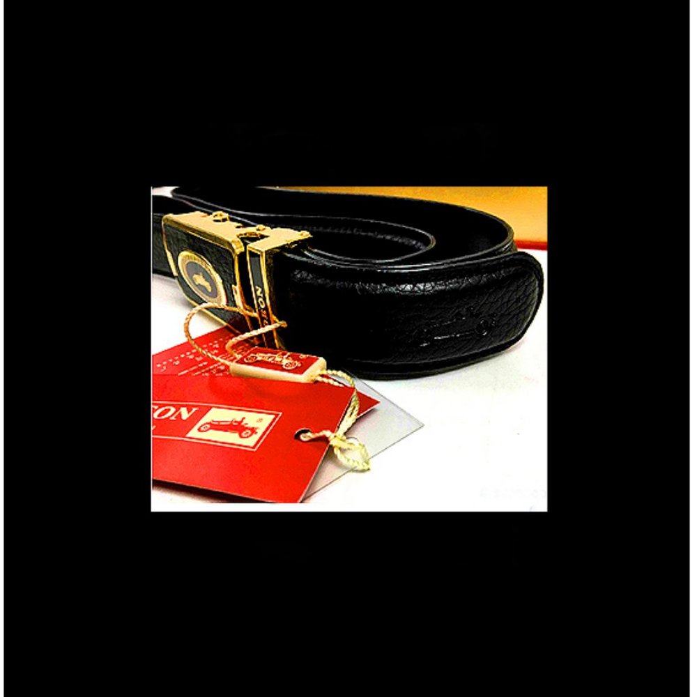 New Rare & Unique Limit. Edition High Grade Top Grain Gen. Leather Designer Belt